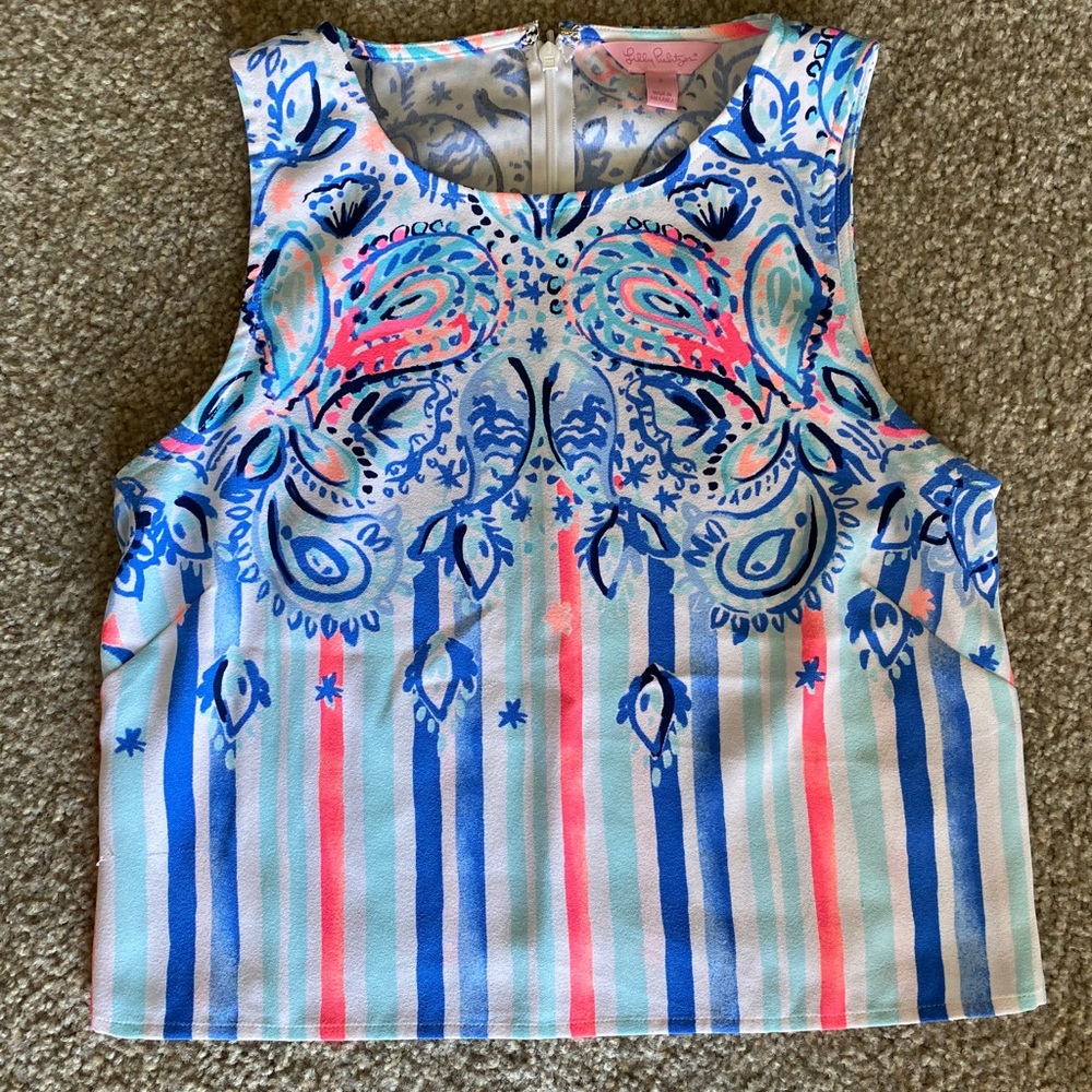 COPY - Lily Pulitzer two piece romper